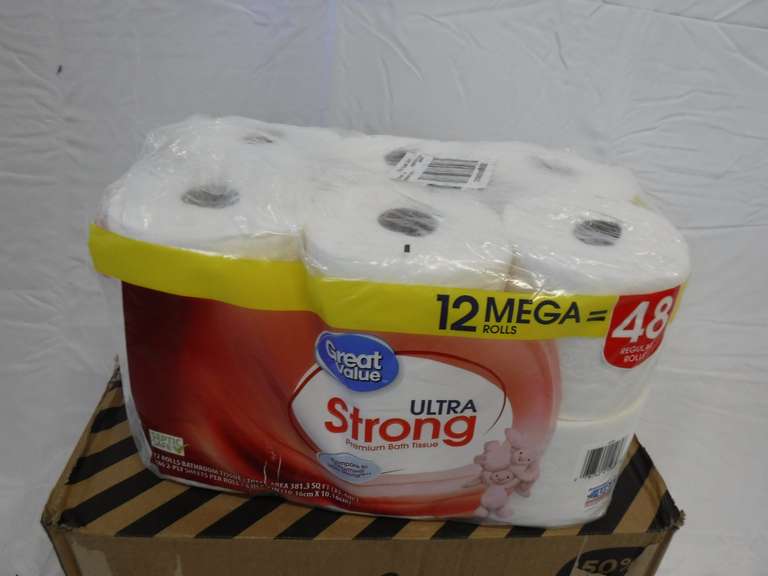 Assortment of 3 cases of toilet paper (60 rolls) Dutch Goat