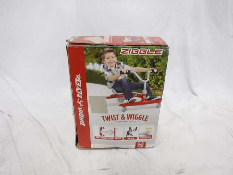 Radio Flyer Twist & Wiggle Ziggle For Kids, Red Dutch Goat