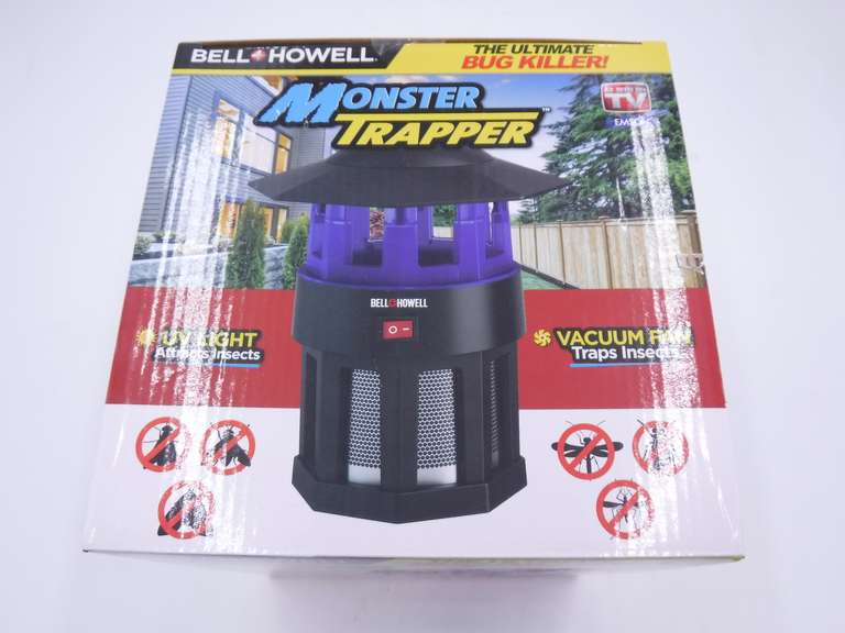 Bell+Howell Monster Trapper The Ultimate Bug Killer, UV Light