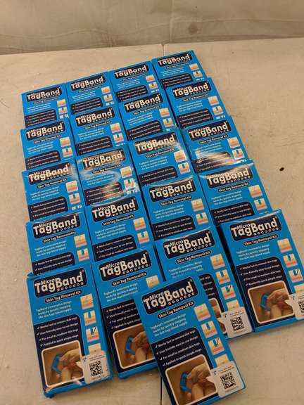 Lot Of 21 Micro TagBand Skin Tag Removal Kit Dutch Goat