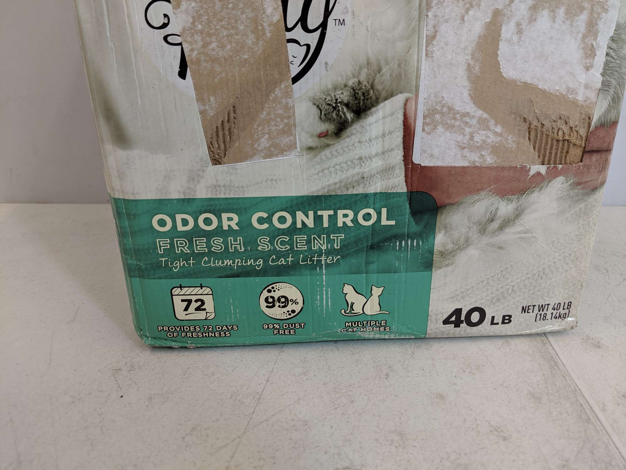 thumbnail image 2 of Special Kitty Odor Control Tight Clumping Cat Litter – Fresh Scent – 40 Lbs (3 Boxes) 2 of 6