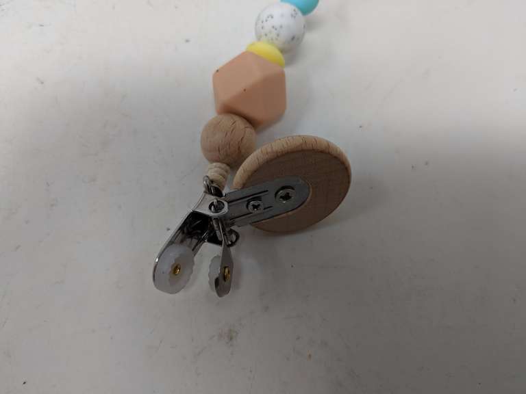 Lot of 198 Pacifier Clips Dutch Goat