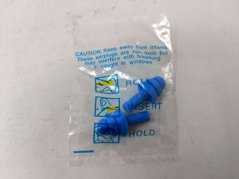 Set of 50 Quality Plugs By Rips Silicone Ear Plugs Blue Dutch Goat