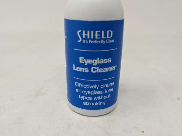 Lot of 7 Shield Eyeglass Lens Cleaner each 1 fl oz Dutch Goat