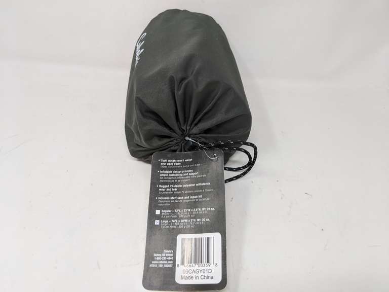 Cabela's Ultralight Sleeping Pad Large Dutch Goat