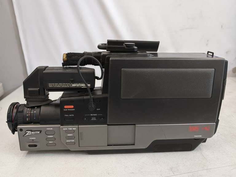 Zenith VHS HQ Handheld Film Recorder Dutch Goat