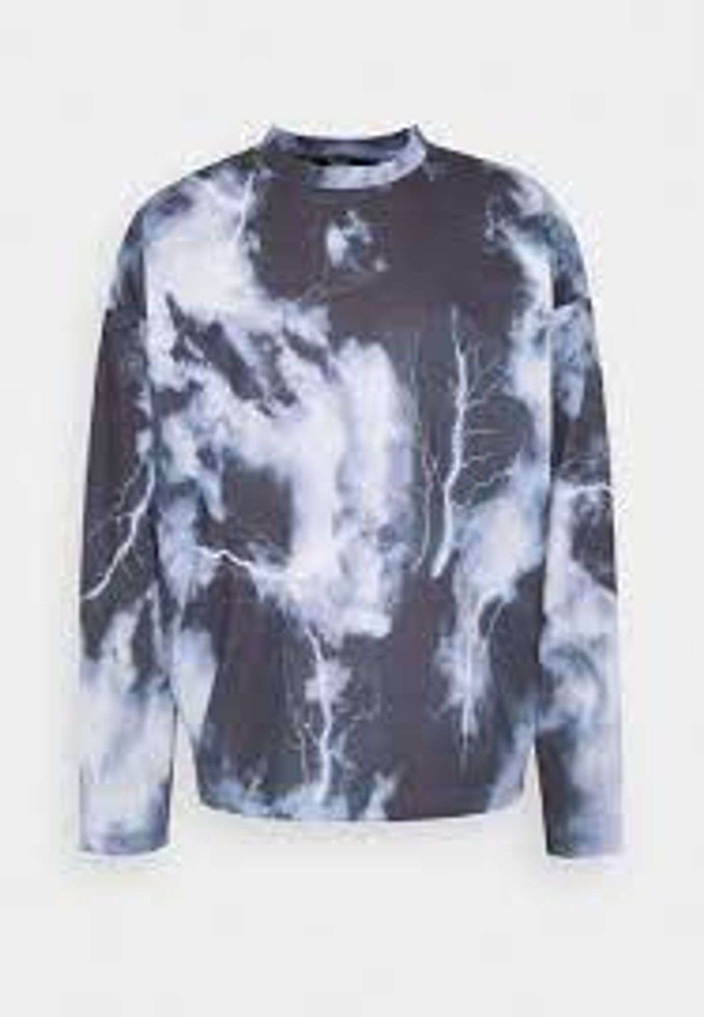 Jaded London Lightning Cloud Print Long Sleeve Top Size XS
