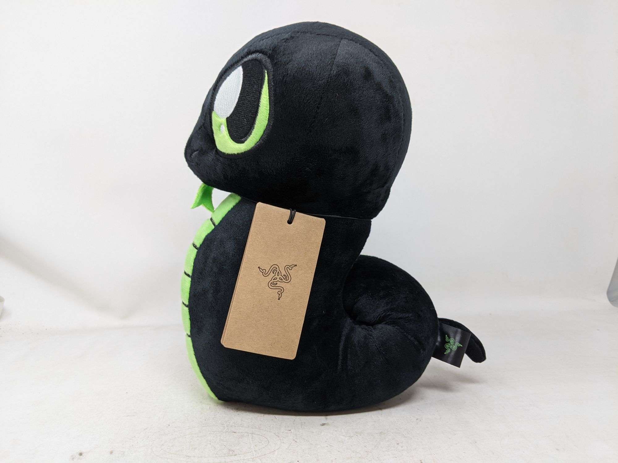 Razer Sneki Snek Plush Toy - Black and Green - Dutch Goat