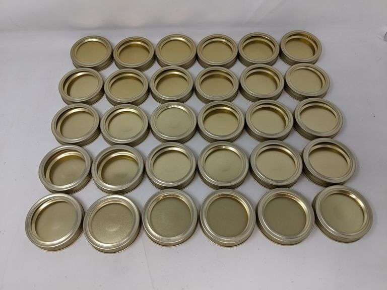 Lot of 30 Regular Size 70mm Canning Lids With Bands Dutch Goat