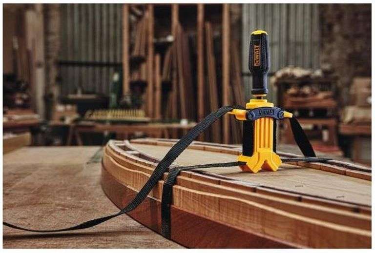 Dewalt 15' 1000LB Band Clamp with Nylong Band Clamp for Irregular