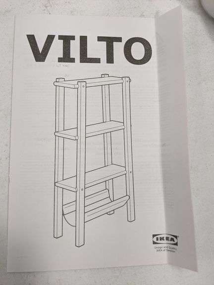 IKEA Vilto Shelf Unit, Birch 18 1/2