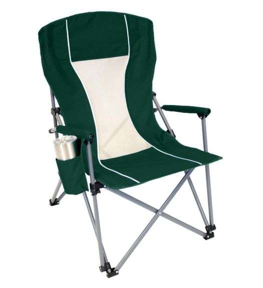 Member's Mark Folding Hard Arm Chair Green Dutch Goat