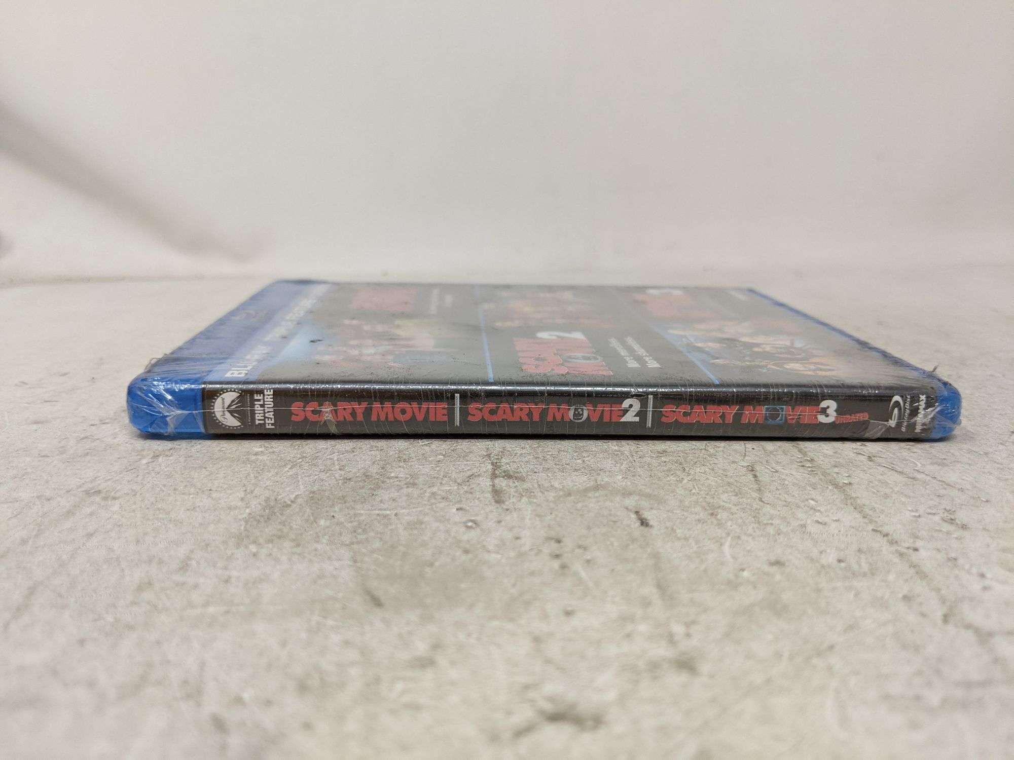 Miramax Scary Movie Triple Feature Blu-Ray DVD Pack - Rated R and