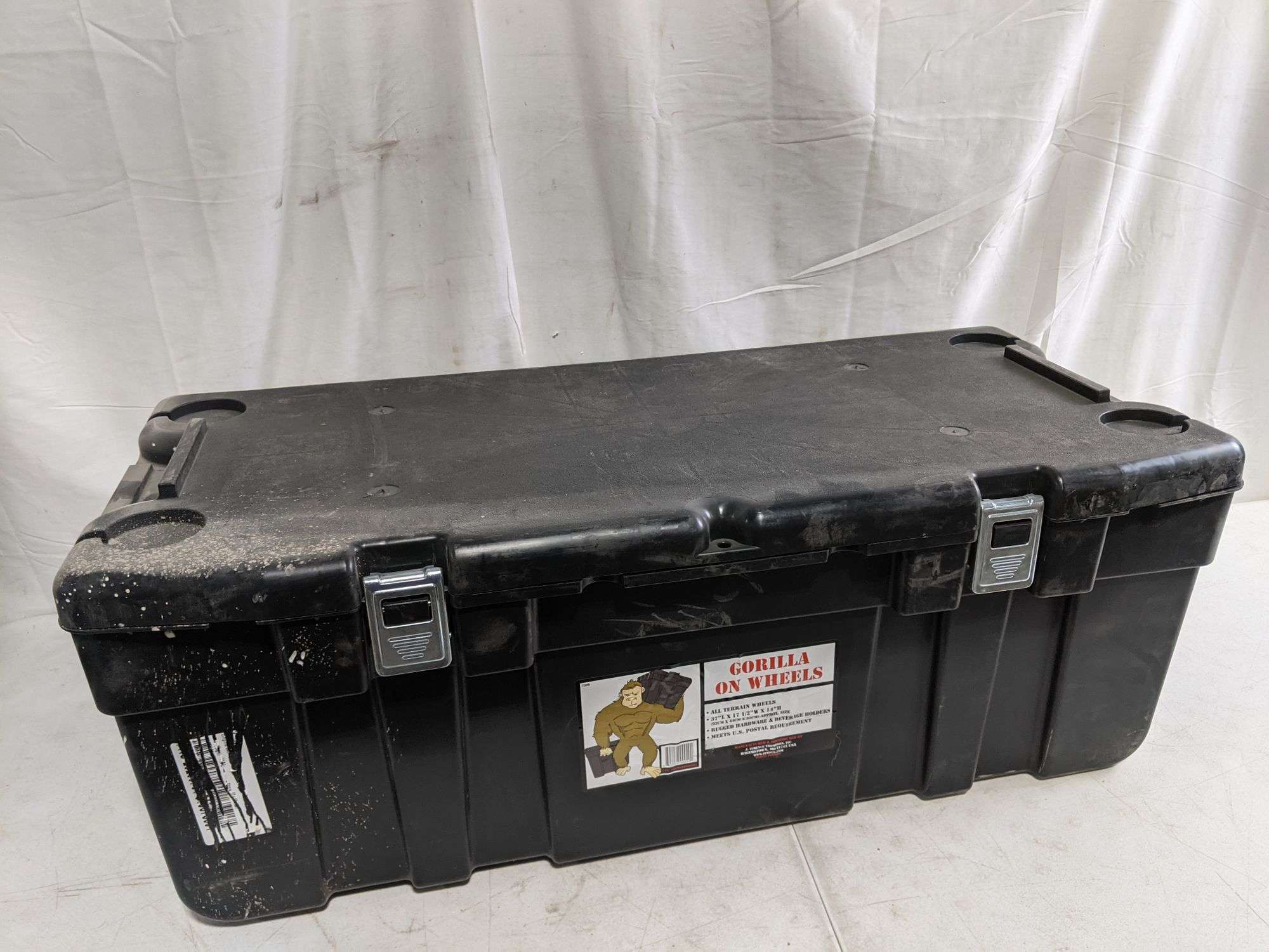 Superbox Gorilla On Wheels Storage Trunk - Black - Size 37