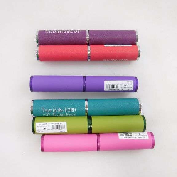 Assortment Of 6 Stylish Pen And Case Gift Set With Inspirational