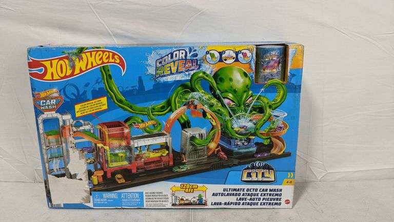 Hot Wheels Color Reveal Ultimate Octo Car Wash - Dutch Goat