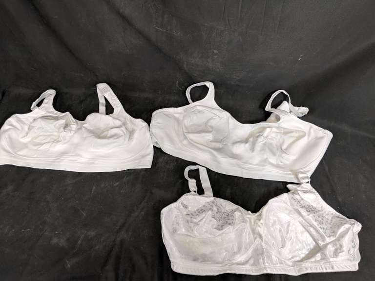 Assortment of 3 Wirefree JMS By Hanes Active Lifestyle and Stretch ...