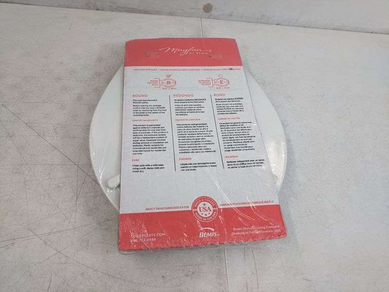 Bemis Mayfair Round Kendall Toilet Seat Dutch Goat