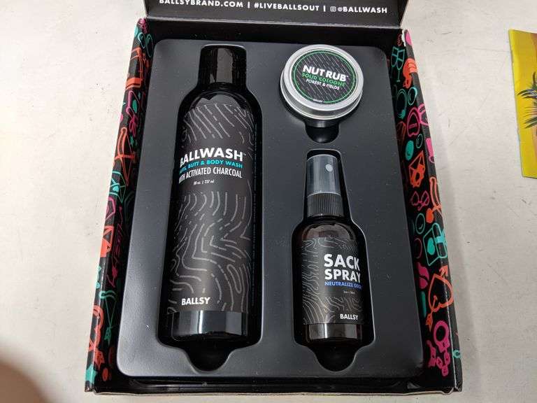 "Im Nuts About You" Ballsy A Gift For Your Goods, Ballwash, Nut Rub