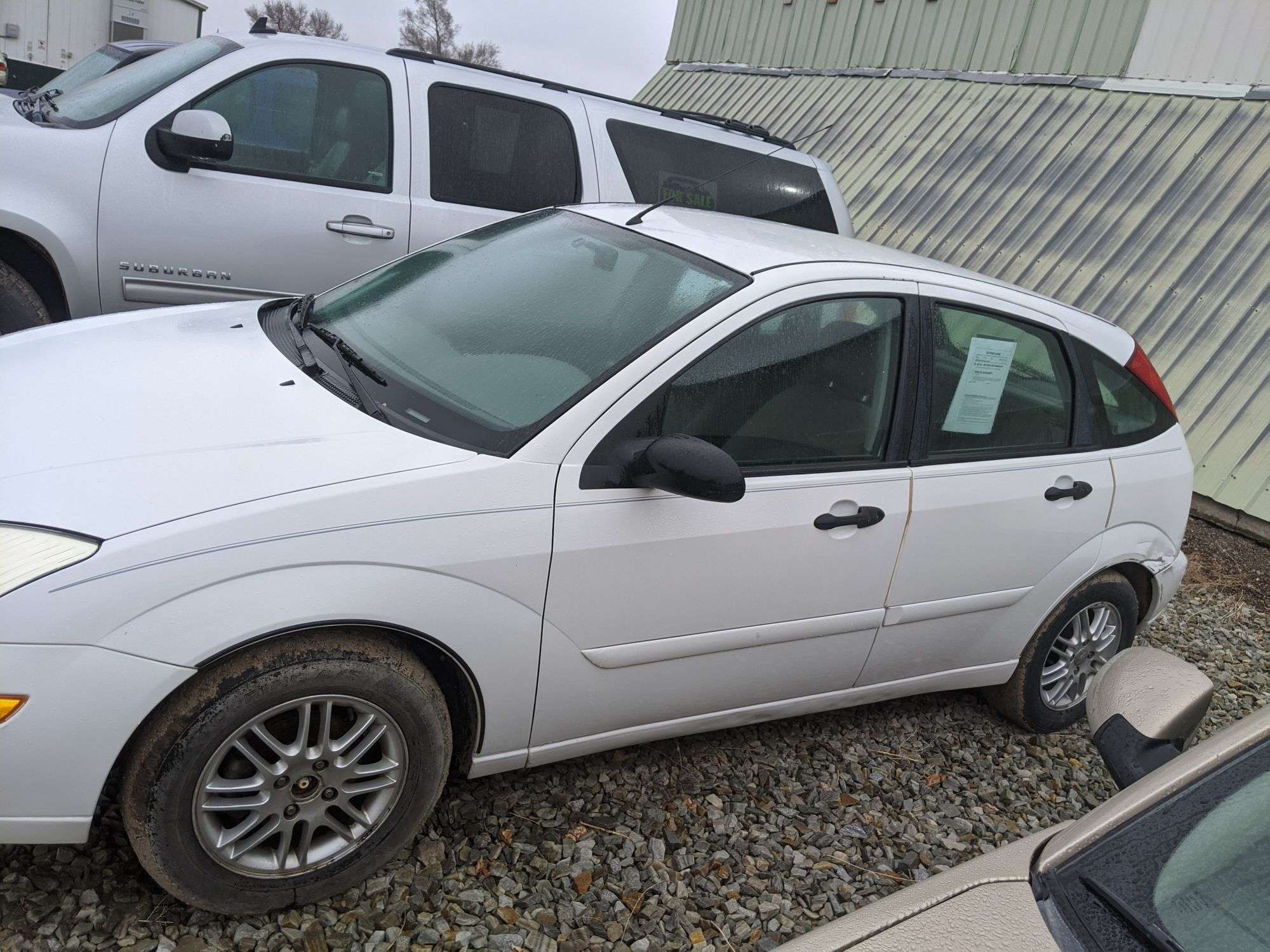 2003 Ford Focus ZX5 4dr Hatchback - White 134,965 Miles - Dutch Goat