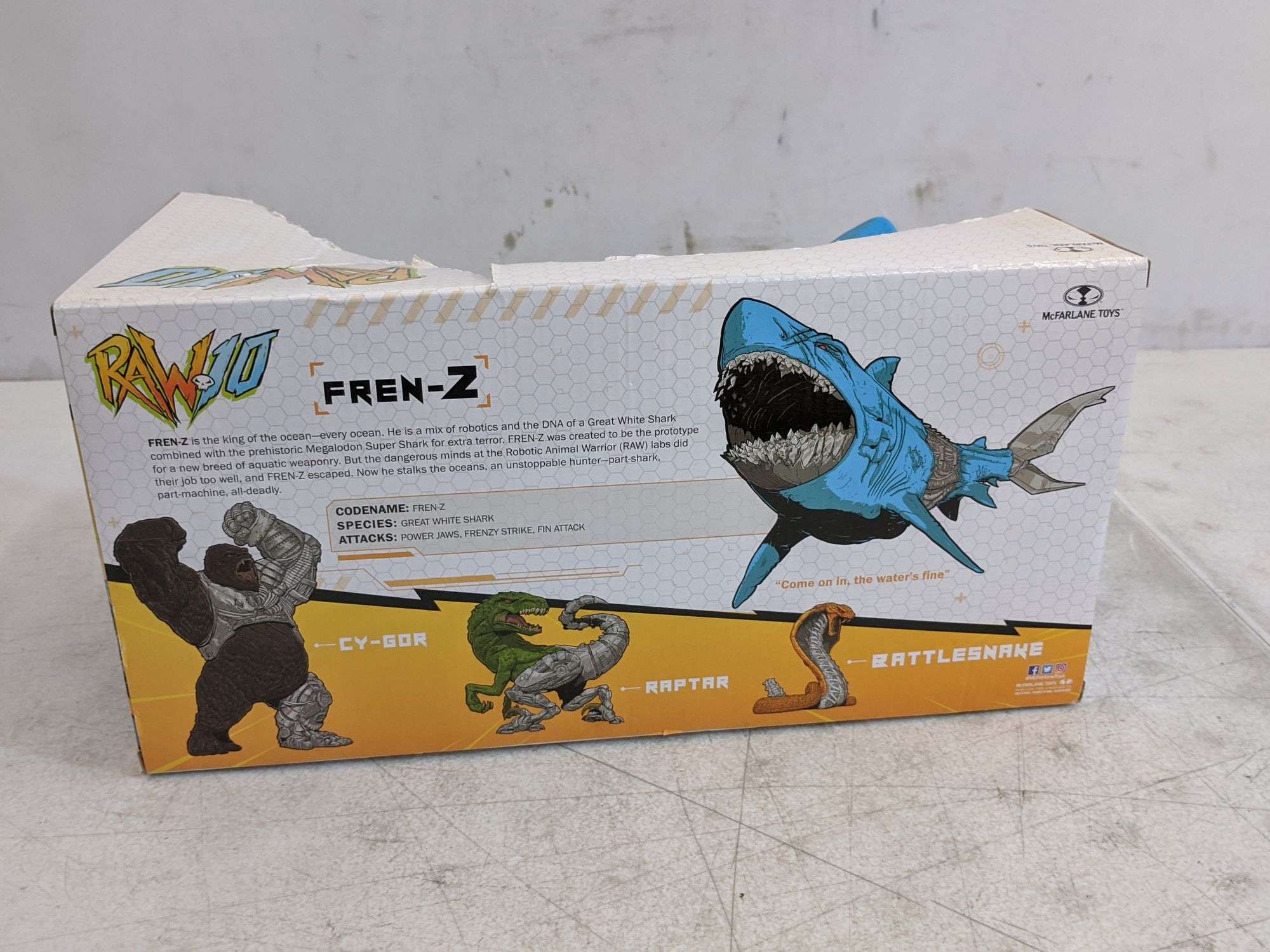 McFarlane Toys Raw10 Fren-Z Shark Toy - Dutch Goat