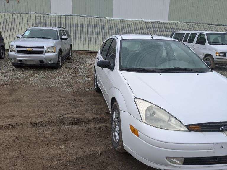 2003 Ford Focus ZX5 4dr Hatchback - White 134,965 Miles - Dutch Goat