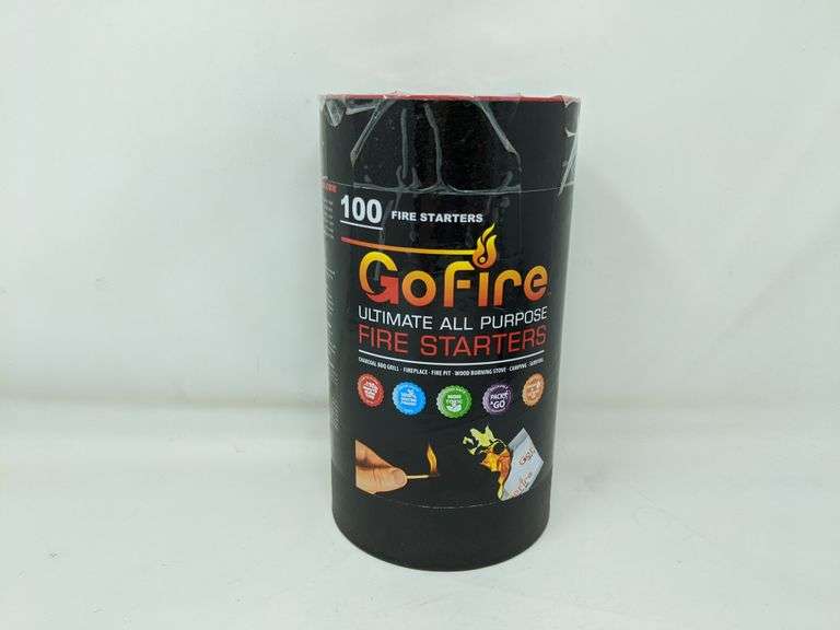 Go Fire Ultimate All Purpose Fire Starters 100 Packs Total Dutch Goat