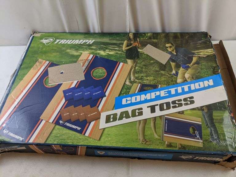 Triumph Sports Competition 2'x3' Bean Bag Toss Game Set Dutch Goat