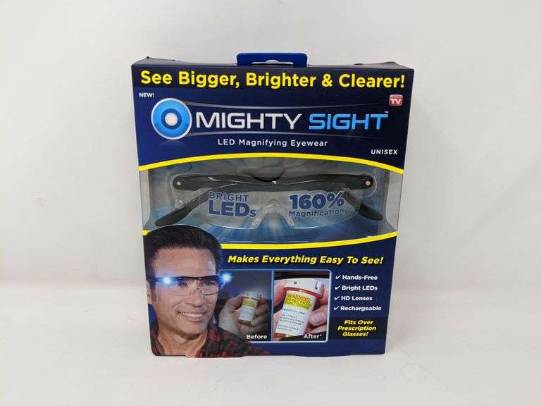 As Seen On Tv Mighty Light LED Magnifying Eyewear