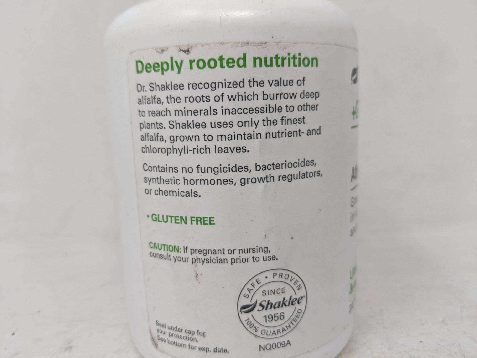 Lot of 2 Shaklee +Greens Alfalfa Complex Ultra-Pure Premium 