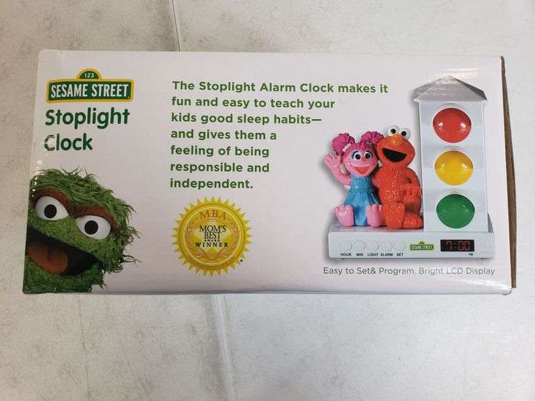 Sesame Street Stoplight Clock