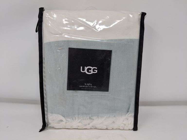 Ugg Napa Shower Curtain 72 in x 72 in Agave Dutch Goat