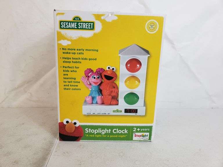 Sesame Street Stoplight Clock