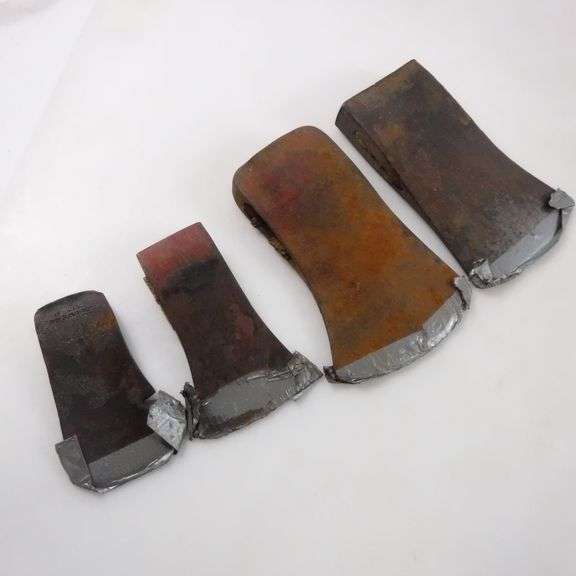 Assortment of Used Axe Heads Official Boy Scout Hatchet Head w/Notch 5