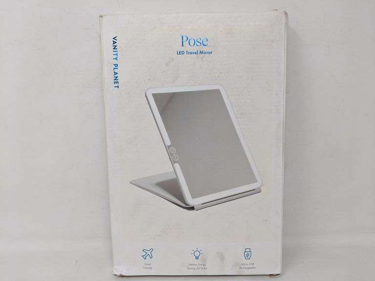 Pose LED Travel Mirror Vanity Dutch Goat