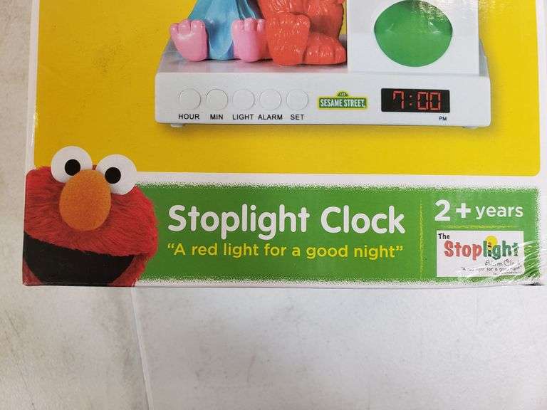 Sesame Street Stoplight Clock