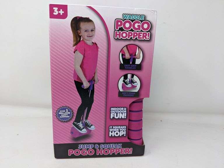 Waddle Pogo Hopper Jump and Squeak Pogo Hopper Dutch Goat