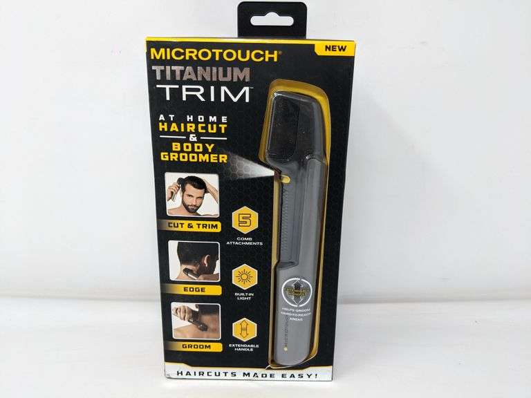 Microtouch Titanium Trim At Home Haircut And Body Groomer Dutch Goat