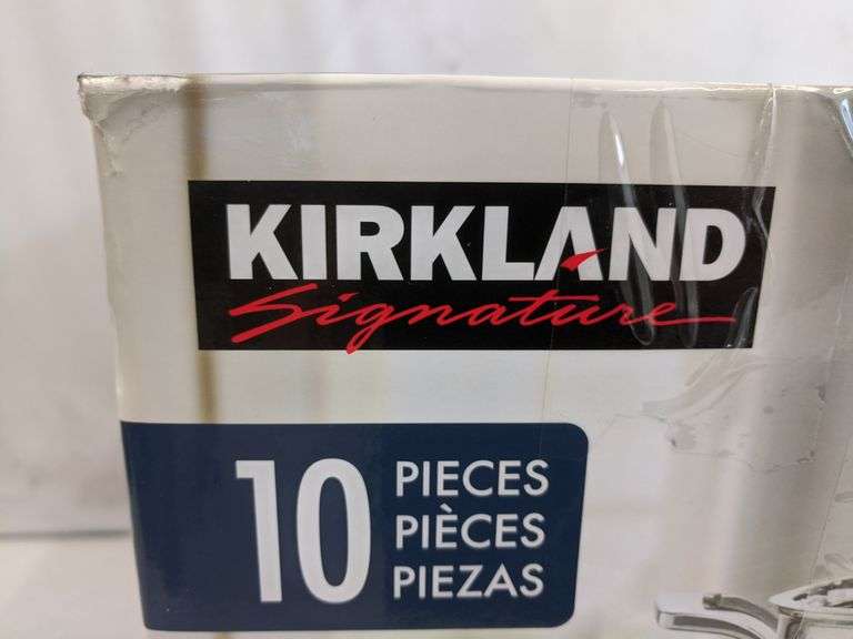 Kirkland Signature 5-Ply Stainless Steel Cookware Set - 10 Pieces