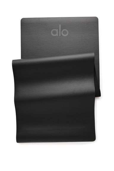 Alo Yoga Warrior Mat, No-Slip Sweaty Or Dry, Color: Black - Dutch Goat