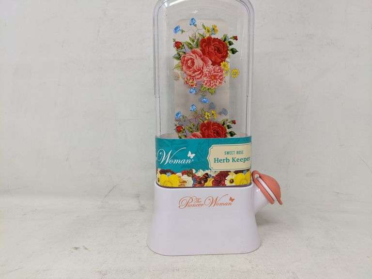 The Pioneer Woman Sweet Rose Herb Keeper Dutch Goat