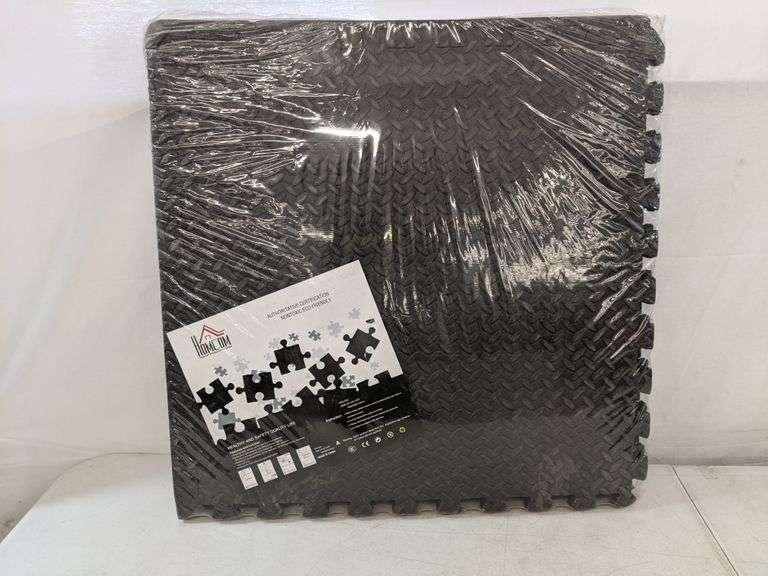 6 Piece Cushion Floor Foam Puzzle Pieces 24" x 24" x 3/8" Dutch Goat