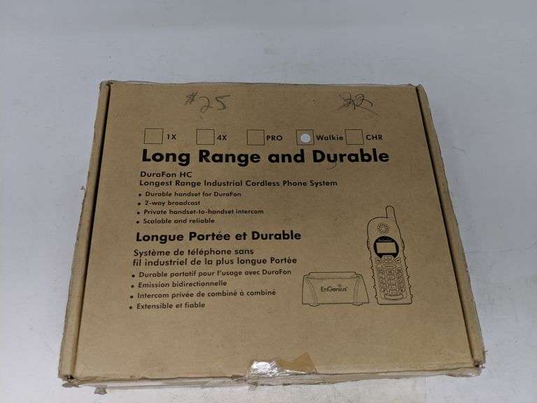 EnGenius Long Range Cordless Phone Walkietalkie (Only One) Dutch Goat