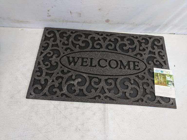 Apache Mills Mat Black, 18" x 30" Dutch Goat