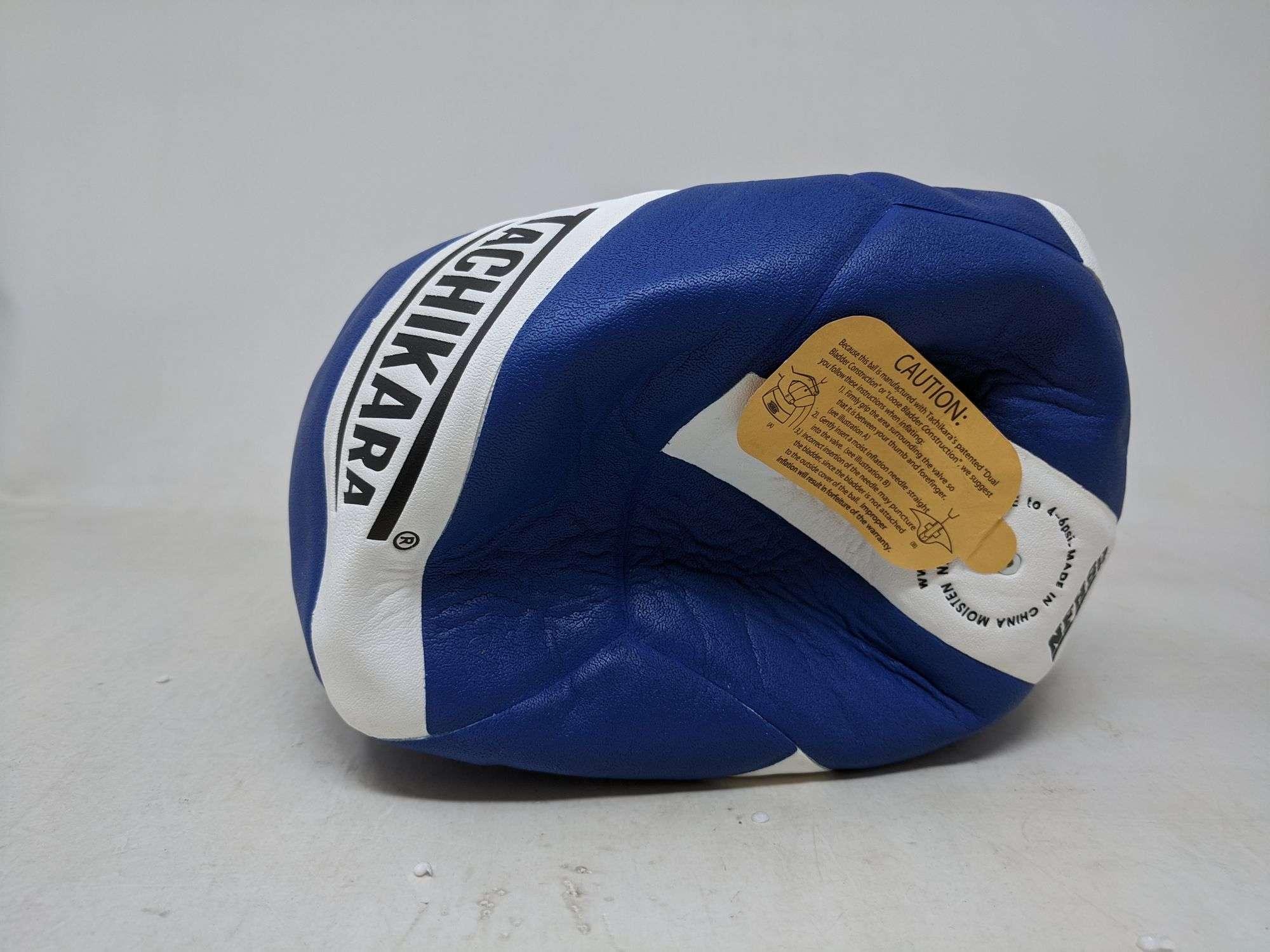 NFHS Tachikara Volleyball - Blue and White, 4-6 PSI - Dutch Goat