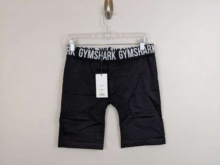 Men's Gymshark Spandex Cycling Shorts in Black Black Dutch Goat