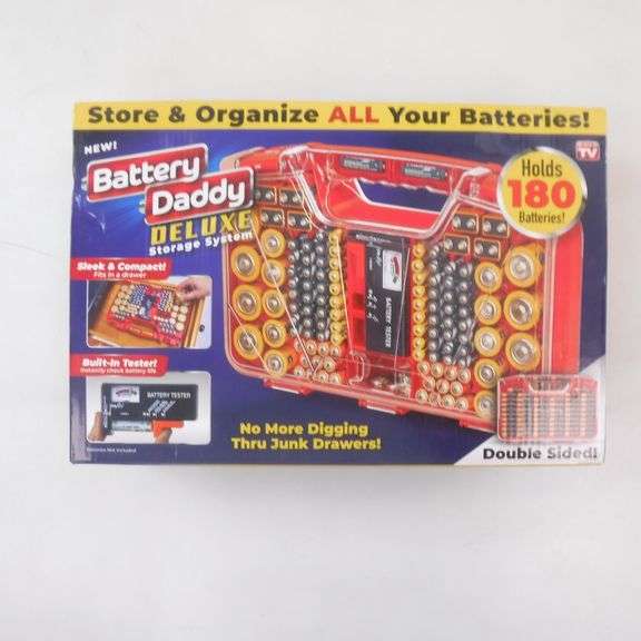 Battery Daddy Deluxe Storage System Double Sided Dutch Goat