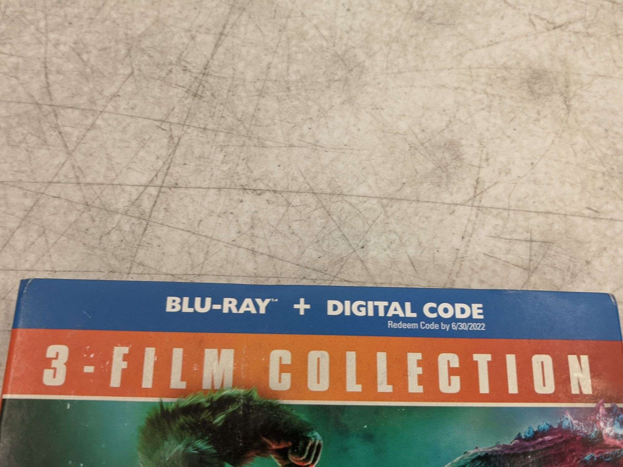 Legendary Warner Brothers 3-Film Collection Blu-Ray DvD - Godzilla