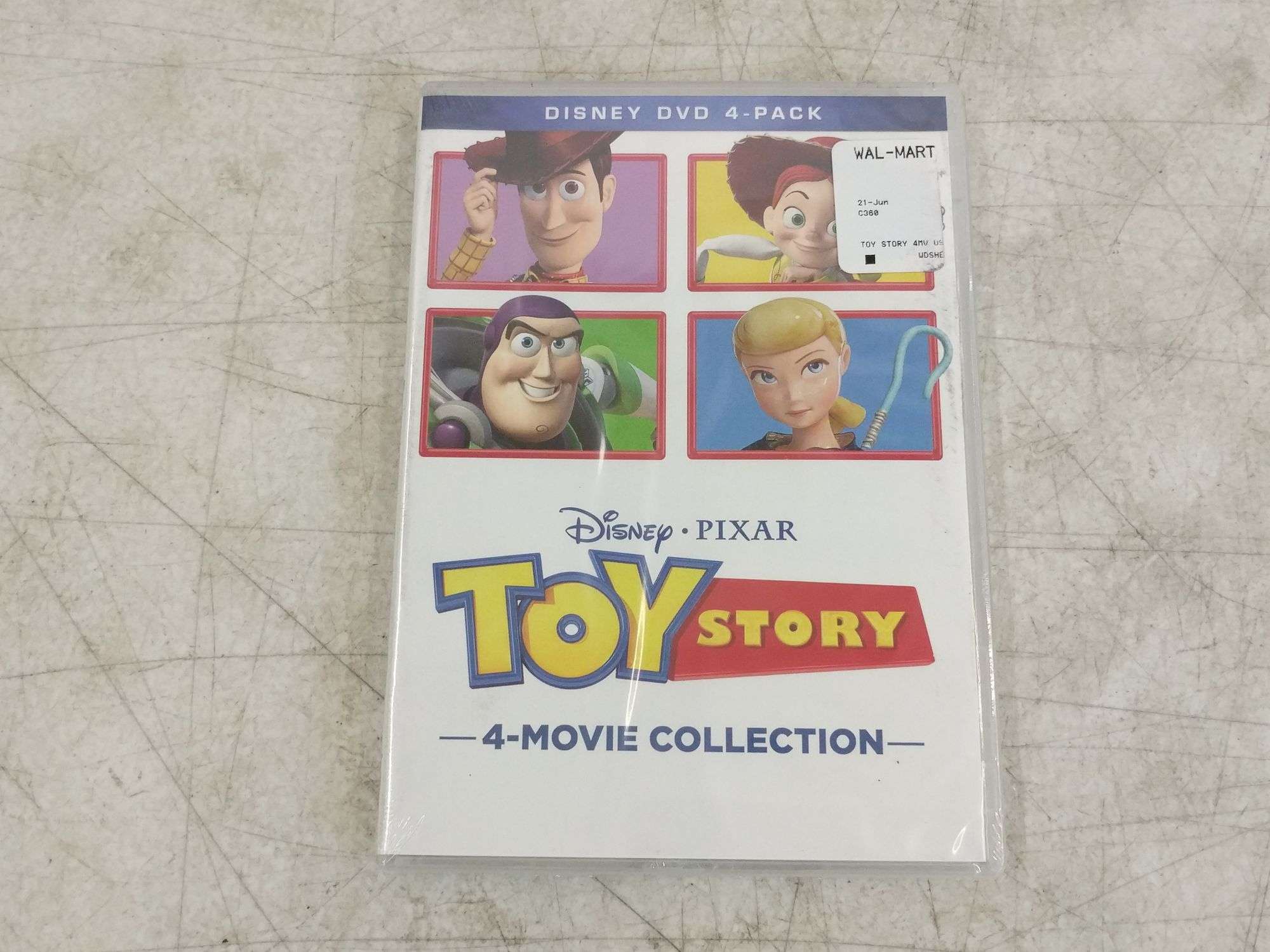 Disney Pixar Toy Story 4-Movie Collection DVD Pack - Rated G