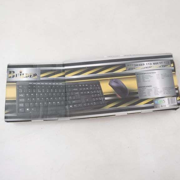 Builder Keyboard And Mouse Set With Multimedia Functions Dutch Goat